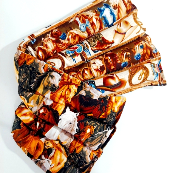 Therapeutic heating-cooling rice bag, rice bag, heat pad, cold pack, Horses - Picture 1 of 4